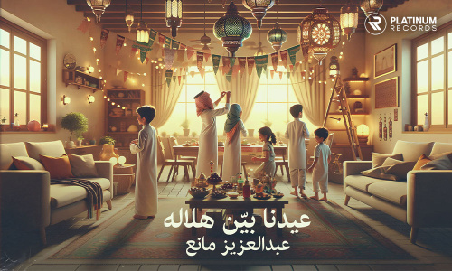 Abdul Aziz Mane released a new Eid song titled "Ayadna Bi Helaleh" - Riyadh, KSA